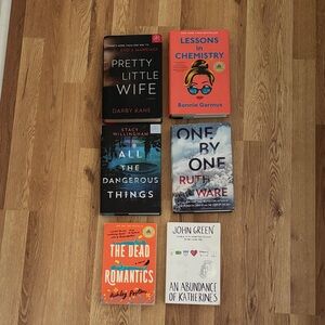 Set of 6 books - Assorted Book Collection